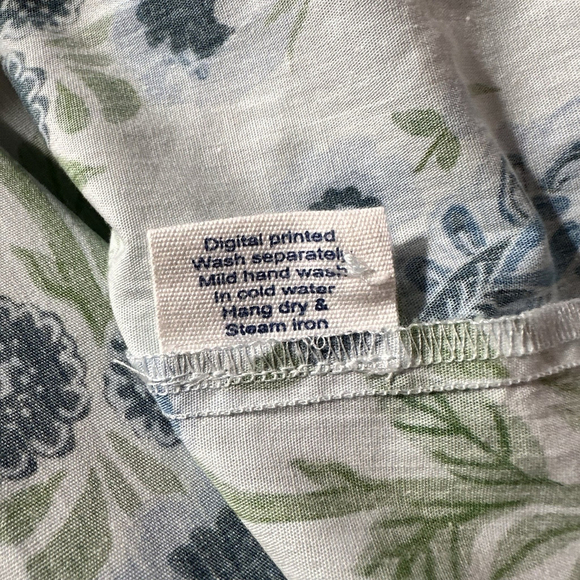 Beau & Ro NWOT The Kris Dress White Leopard Love Cotton Midi Button Front Medium - Picture 10 of 11